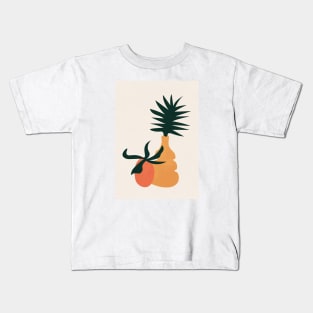 Boho Terracotta Potted Plant 2 Kids T-Shirt